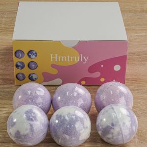 Hmtruly Mixed Color Bath Salt Ball Bathtub Fragrance Bubble Essential Oil Bath Ball Bath Ball Bath Ball